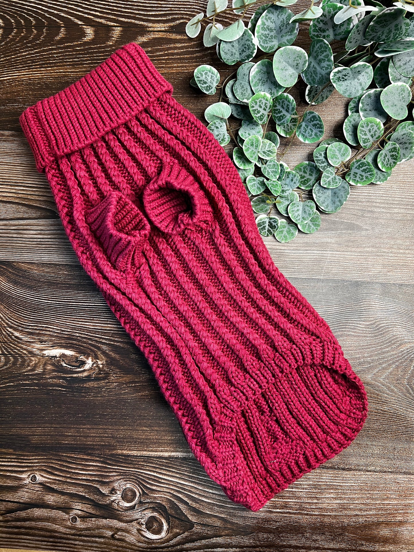 Dog Jumper - Mulberry