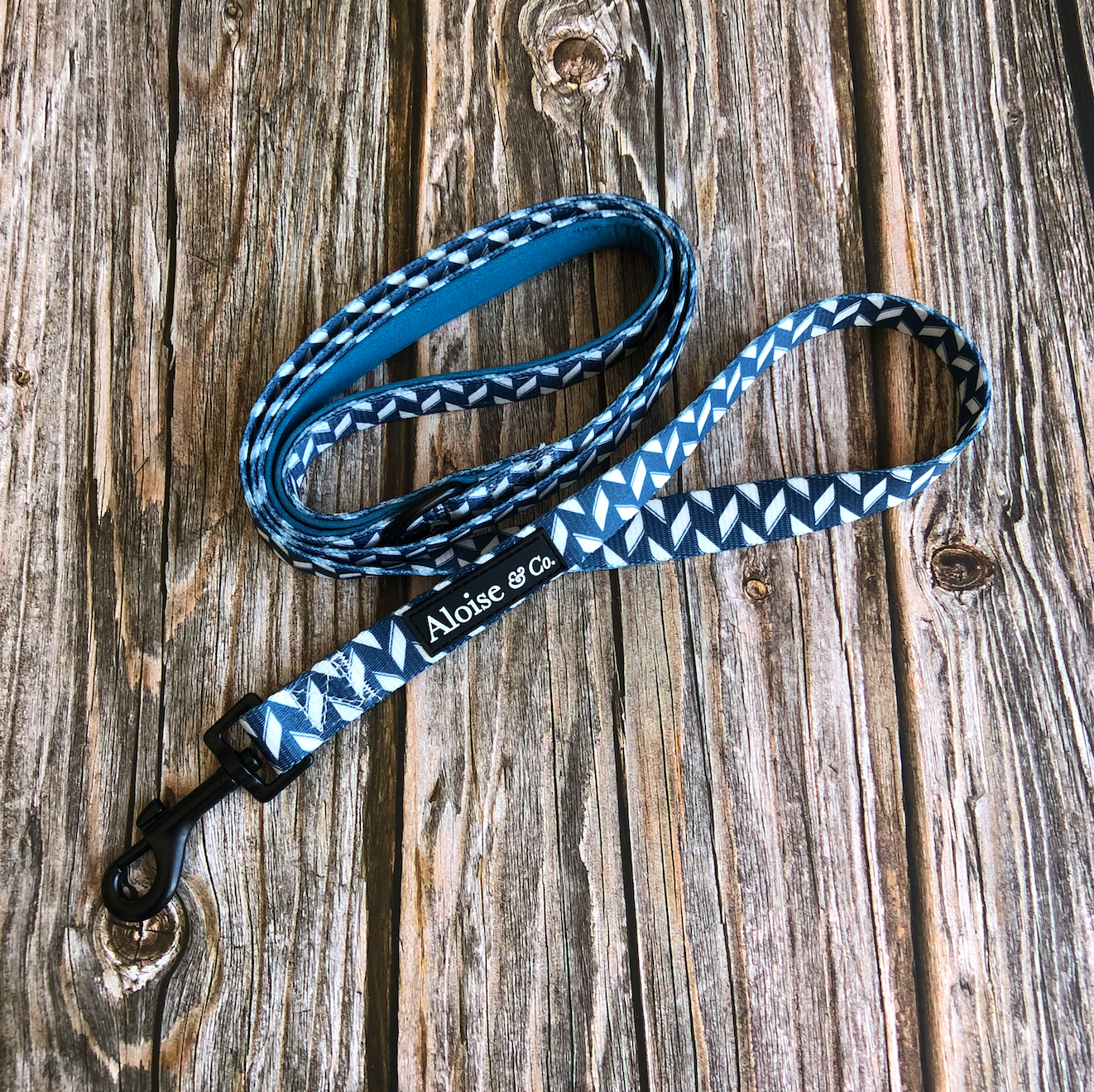 Dog Lead - Handsome in Herringbone