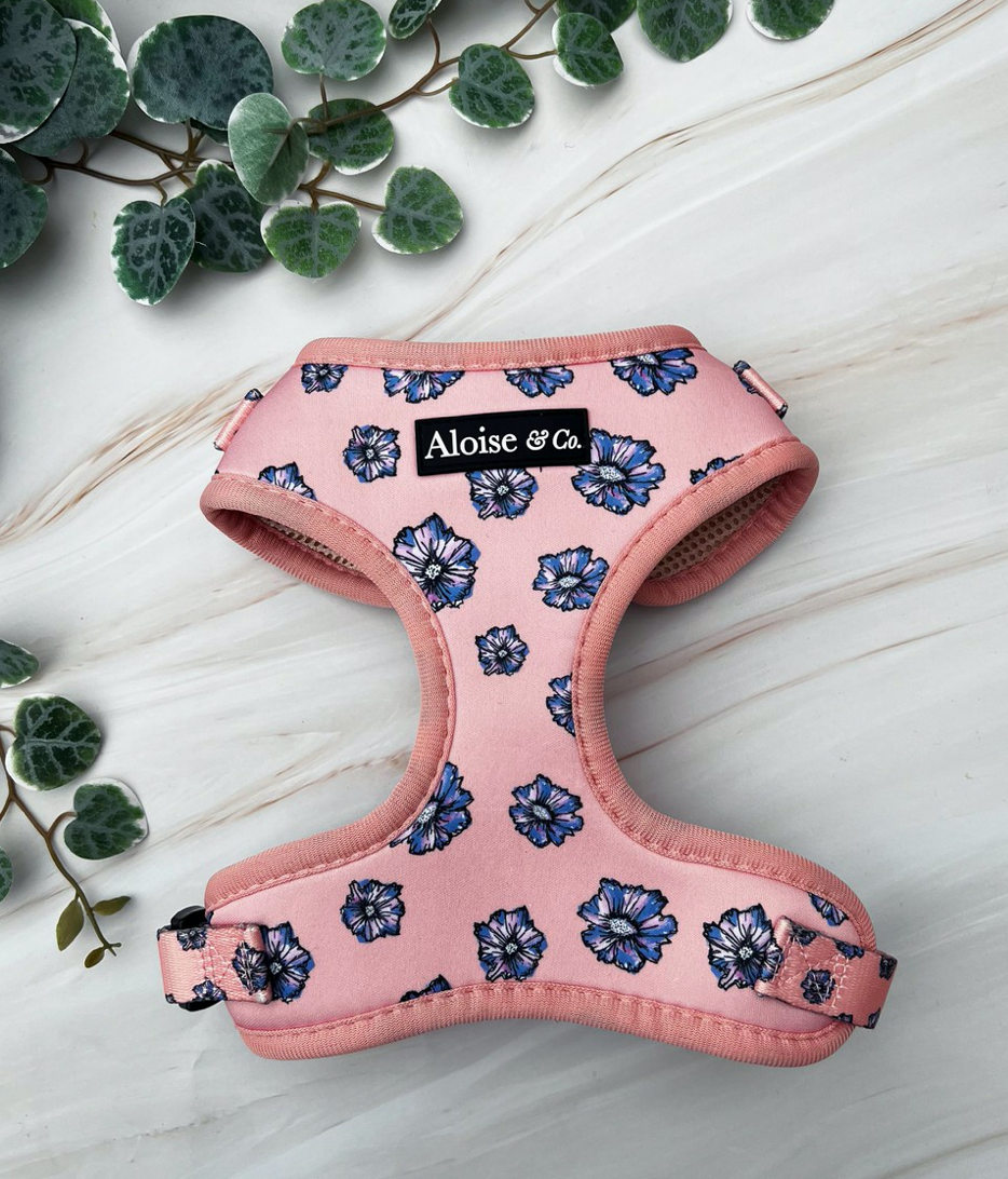 Adjustable Dog Harness - Blooming Blossom