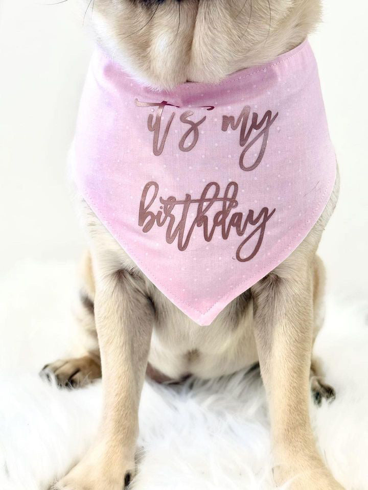 Birthday Bandana